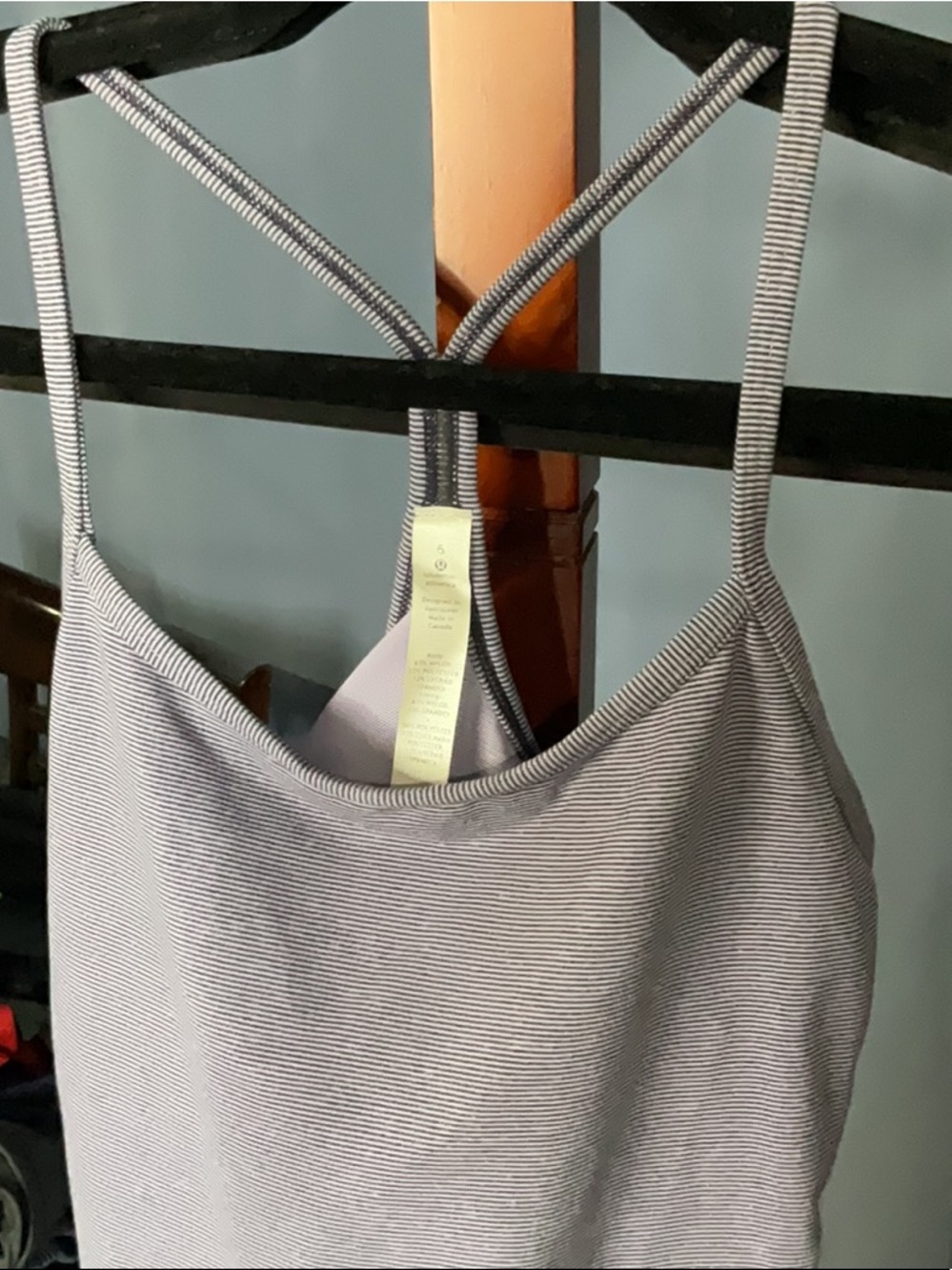 NWT Lululemon Power Y Tank Sz 6